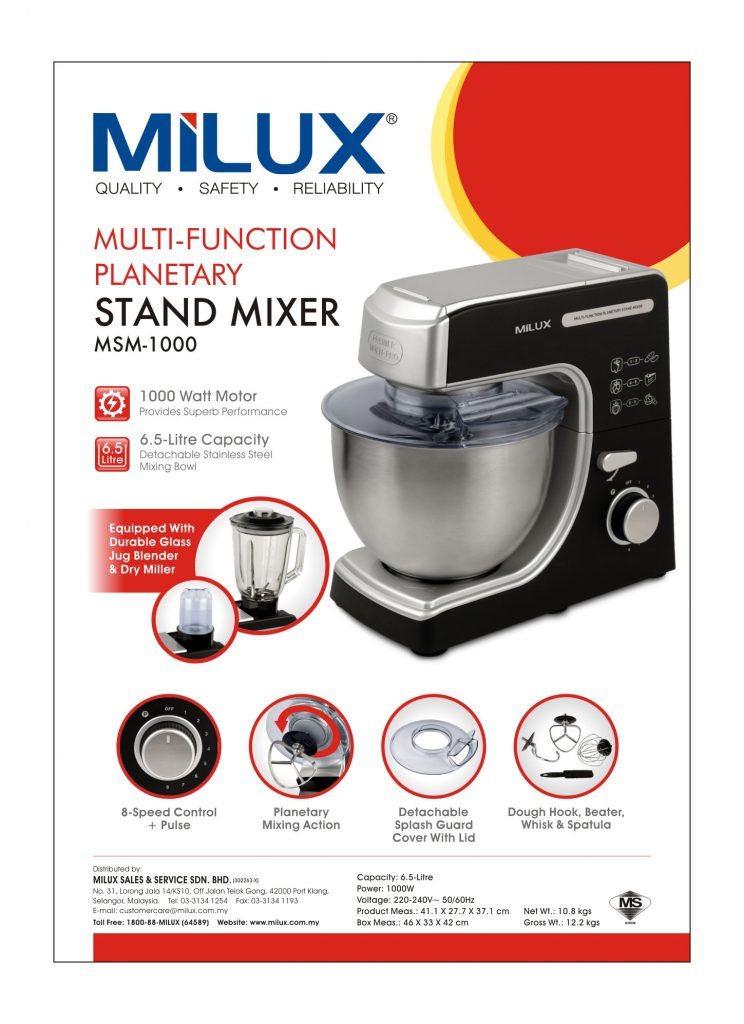 milux mixer